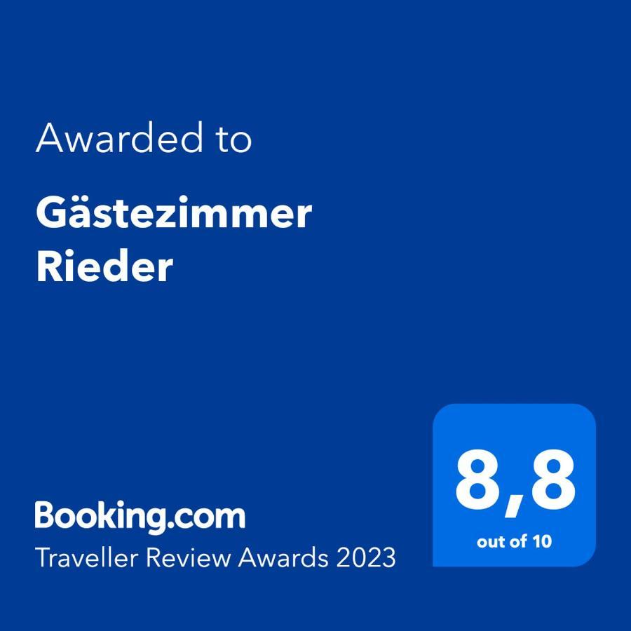 Gaestezimmer Rieder Staatz Eksteriør billede